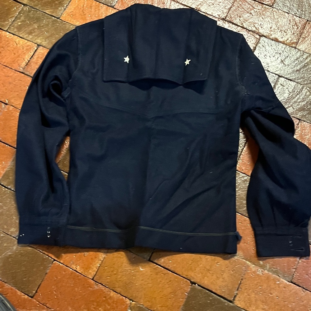 Vintage US Navy Sailor wool uniform. Top and trousers.  Crackerjack. - Picture 6 of 13